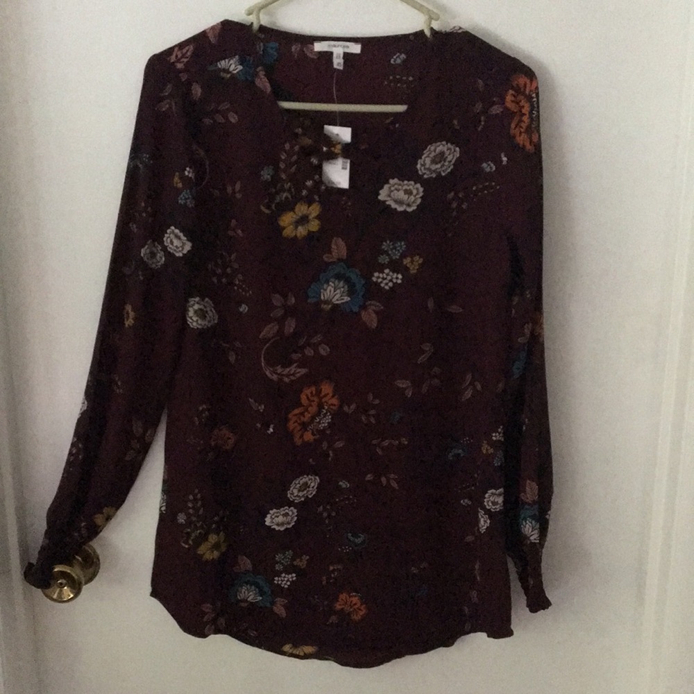 Maurice’s long sleeve sheer top